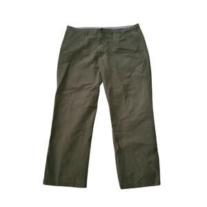 Cremieux Men's Green Khaki color Chino Pants Size 40X30